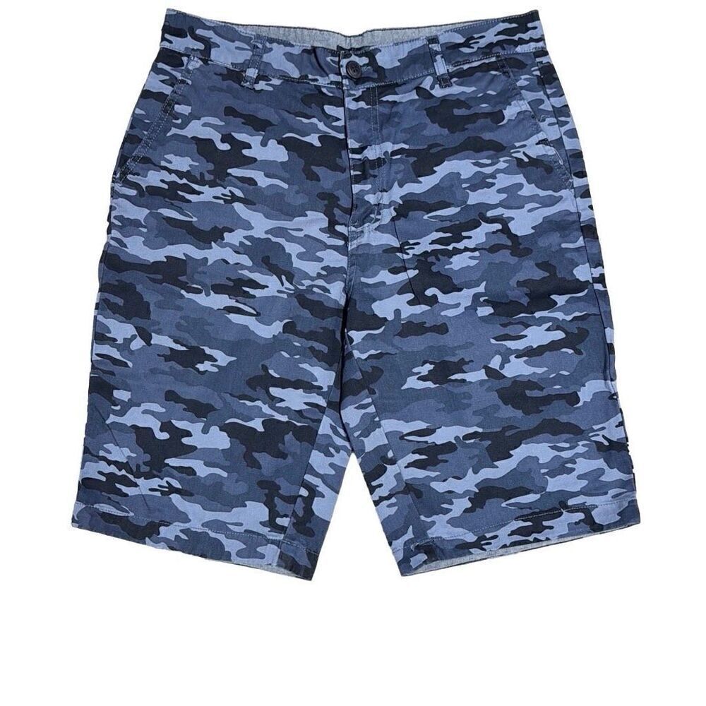 Company Eighty One Men’s Blue Camouflage Shorts Size 30